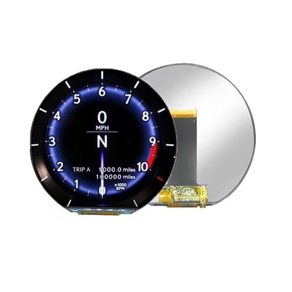 Quality                    Round 3.6 Inch 544*506 Resolution TFT LCD Panel LCD Display Module for Electric Bike Ebike Automotive LCD Display              for sale