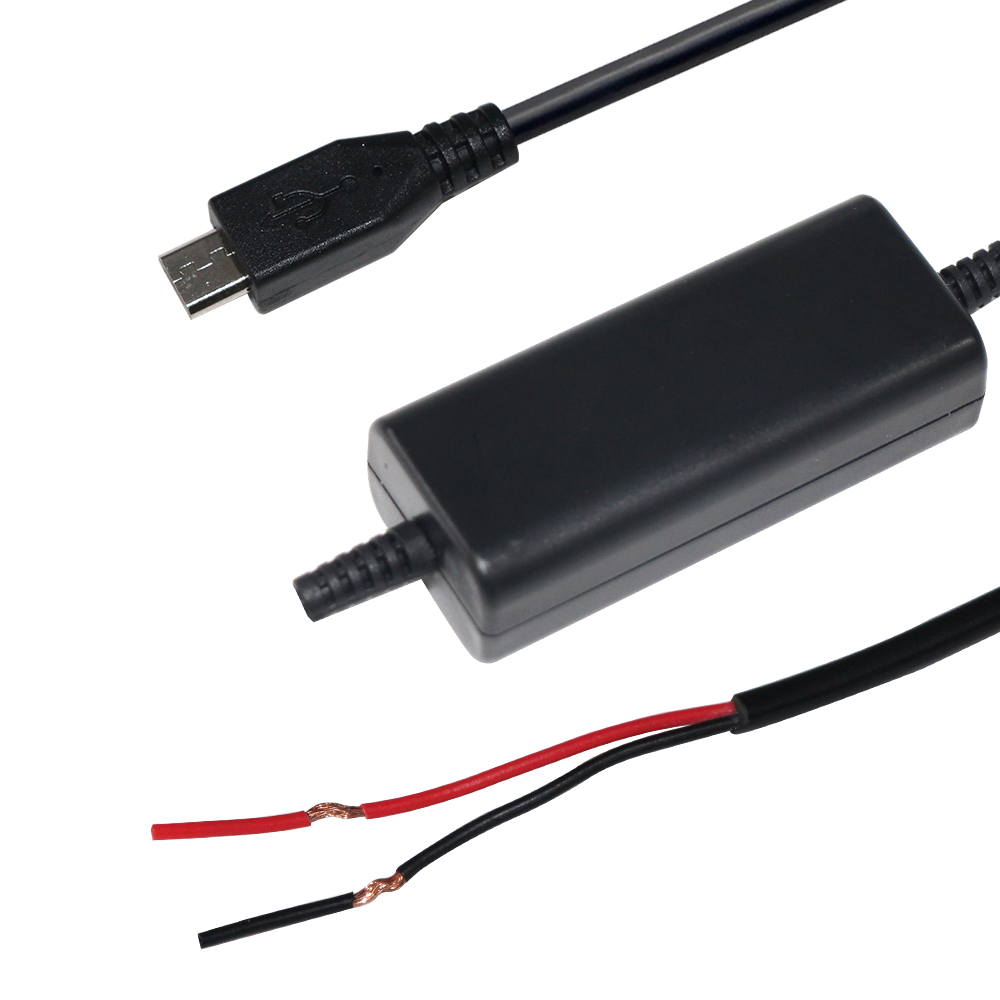 China Micro USB to Bare Wire 5V to 9V 12V Step-Up Converter Cable on sale China Micro USB to Bare Wire 5V to 9V 12V Step-Up Converter Cable on sale