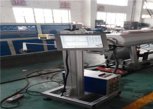ISO Single Screw PE Pipe Extrusion Line With PLC Automatic Controller
