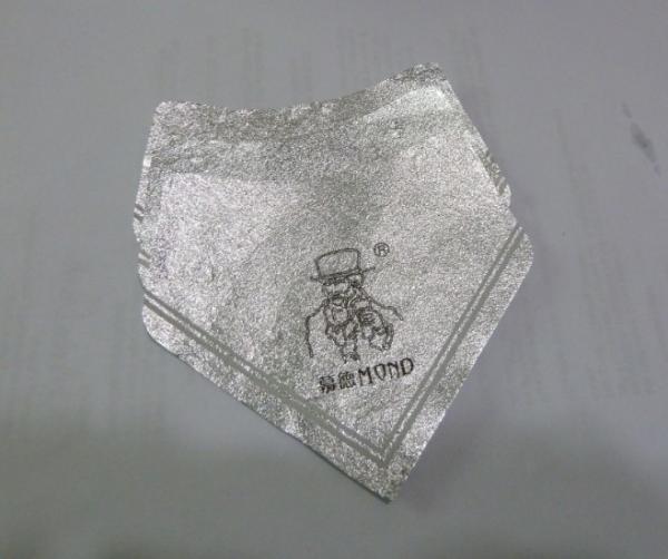 Water Proof Full Color Metal Foil Labels Lightweight For Cosmetic , Food
