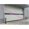 PU Foaming Automatic Handle Industrial Garage Doors EPS Sandwich Panel Sliding Door For Workshop for sale