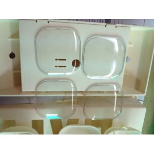 Mechanical CNC Plastic Machining PC Clear Plastic Parts Polishing Rapid