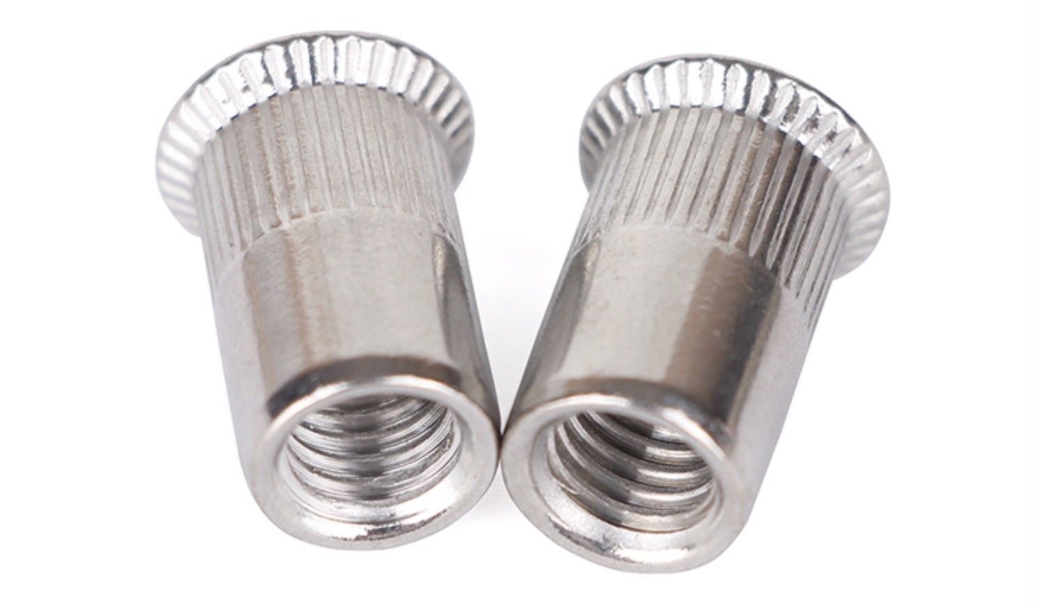 China SS Countersunk Head Rivet Nuts Vented Flat Head Chemical Resistant wholesale