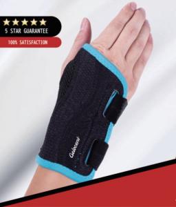 China FDA Orthopedic Wrist Brace With Middle Palmar Aluminum Splint wholesale