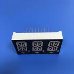Ultra Red Triple Digit 14 Segment Led Display For Medical Instrument , 14 Seg