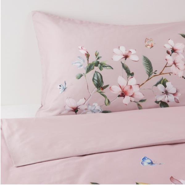 End Cotton Printed Home Textile 4-Piece Bed Sheet Quilt Cover Customizable Design