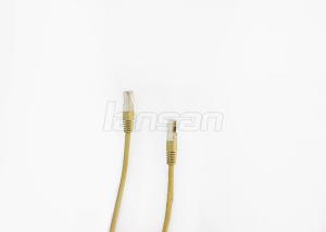 4 Pair Stranded Bare Copper Cat6 Patch Cord Felxible LSZH Jacket ETL Approved