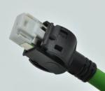 Rj45 Servo Wire Connector Panel Mount / Cable Mount