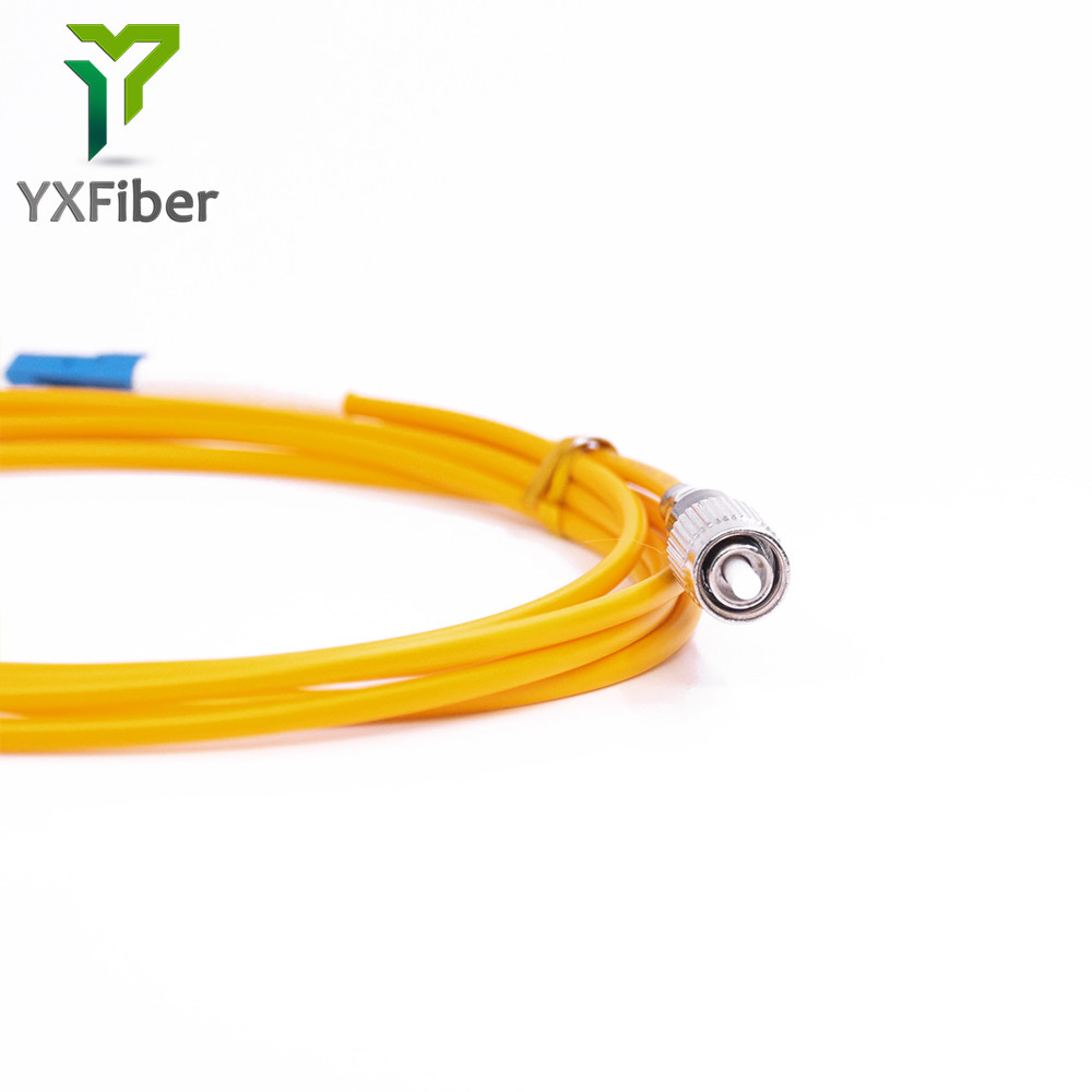 SM LC-LC UPC 1M 3.0mm Fiber Optic Patch Cord Single Mode