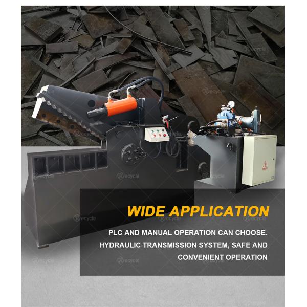 Function Hydraulic Scrap Shears Alligator Shear Crocodile Scissors Metal Cutting Machine