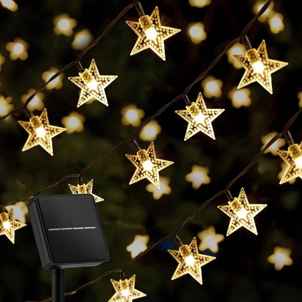 39 Ft 100 LED Fairy String Lights Waterproof Solar Powered Energy Saving