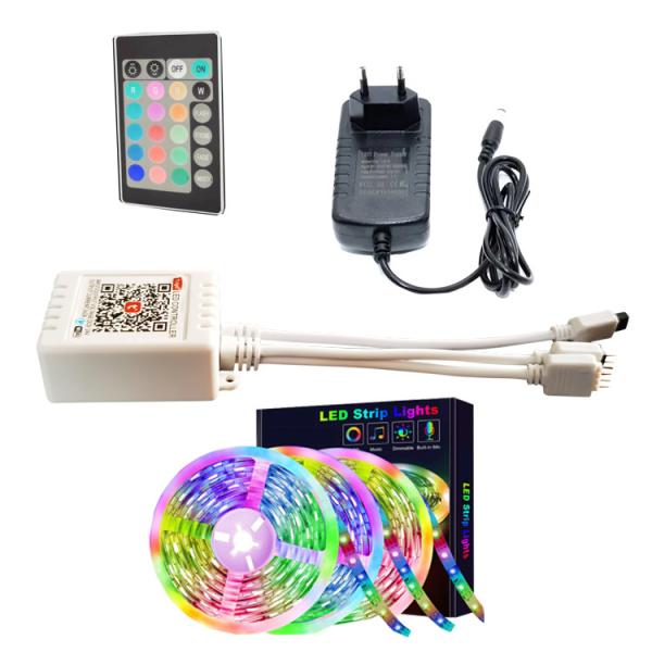 Smart Wifi LED Controller Tuya Waterproof Ip20 RGB Controller With Remote Led