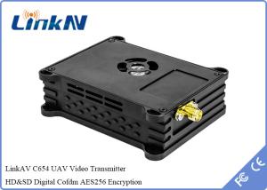 LKAV1614 Drone Data Link UAV HD/CVBS Video Transmitter AES256