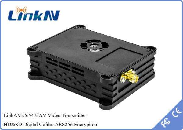 Quality LKAV1614 Drone Data Link UAV HD/CVBS Video Transmitter AES256 for sale