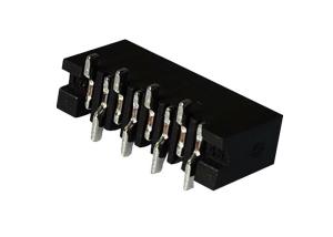 China Black 8 Pin FFC &amp; FPC Connectors 1.0 Mm FPC Connector 0.5A Rated Current wholesale