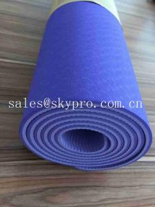 China Portable Yoga Mat Neoprene Rubber Sheet Pilates Reformer Recyclable For Exercise wholesale
