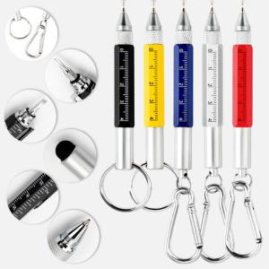 High Precision Easy Using 6 In 1 Multi Function Pen Metal Stylus Pen