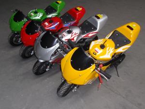 China 49cc,Pocket Bike,single cylinder,2-stroke. pull sttart. gas:oil=25:1.with good quality wholesale