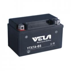 China 12V 7AH Terminal B AGM Motorcycle Battery Black Color for sale