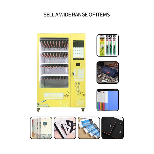 Non Refrigerated Stationery Vending Machine , Intelligent Vending Machine