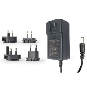 China Ac Dc Plug Top Power Supply 24 Volt 60w Interchangeable Type For LED LCD on sale