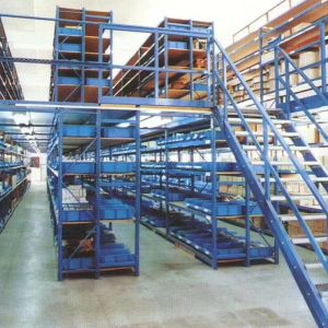 Multi Level Warehouse Steel Structure Platform Robust Construction Custom