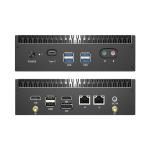 Dual Ethernet DDR4 Fanless Intel Mini PC I5 I7 I9 12th Generation