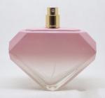 90ML china factory cheap square shape pink perfume bottles with high quality