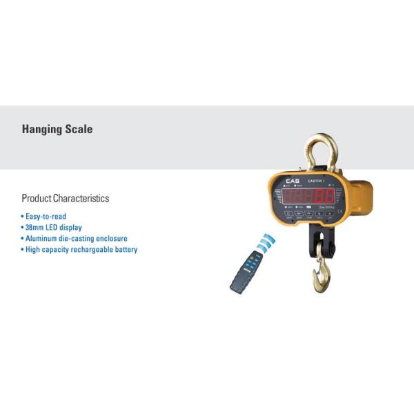 Rechargeable Wireless 20t Electronic Hanging Scale
