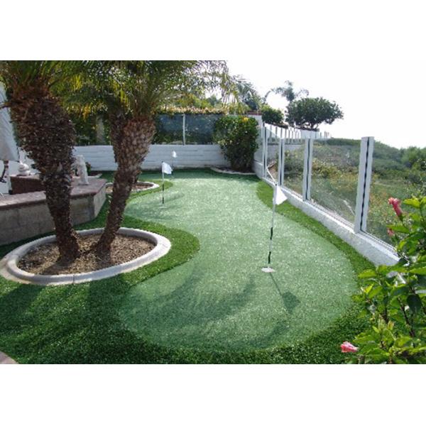 Home Decorative Residential Artificial Grass Outdoor With High UV Stability