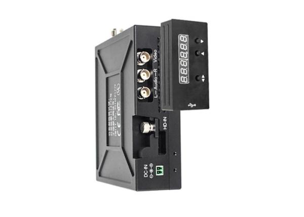 1.5km UGV EOD Robots Video Transmitter COFDM HDMI CVBS H.264 Low Latency AES256