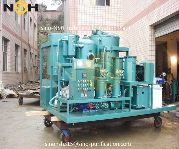Vacuum Lube Oil Purification Machine 18000L/H Degassing