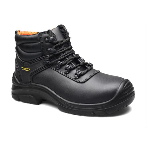 European Standard Genuine Leather Waterproof Anti-Smashing And Anti-Piercing Safety Shoes