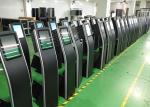 12.1 13.3inch LCD info kiosk with capacitive touch screen and thermal printer