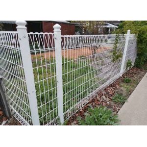 China Triangle Bend H830mm Welded Wire Garden Fence wholesale