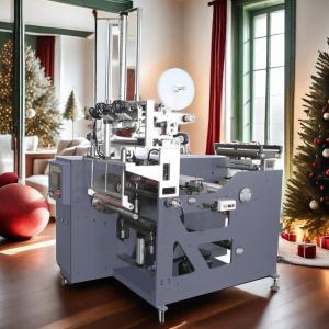 13″ 4 Spindle Turret Rewinder 4-Spindle Right to Left 3 O.D. Core Holders Core Glue Label Turret Slitting Rewinding