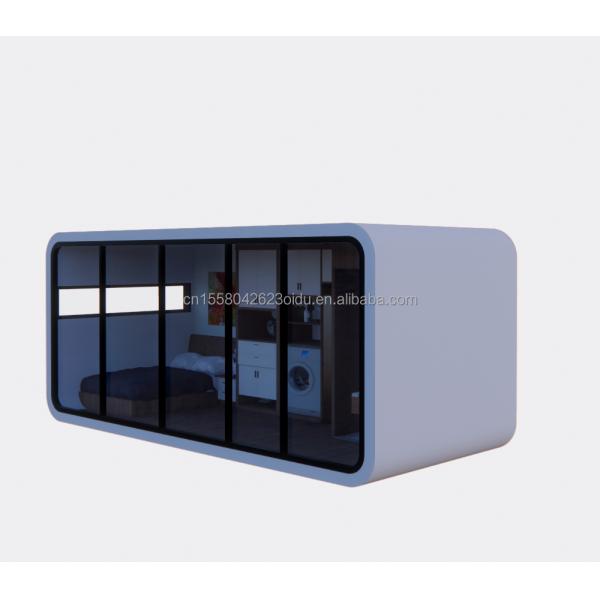 Modern 20ft 40ft Prefab House Outdoor Tiny Pod Coffee House Mobile Working Apple Cabin-Popular Prefabricated Cabin Apartment Apartment