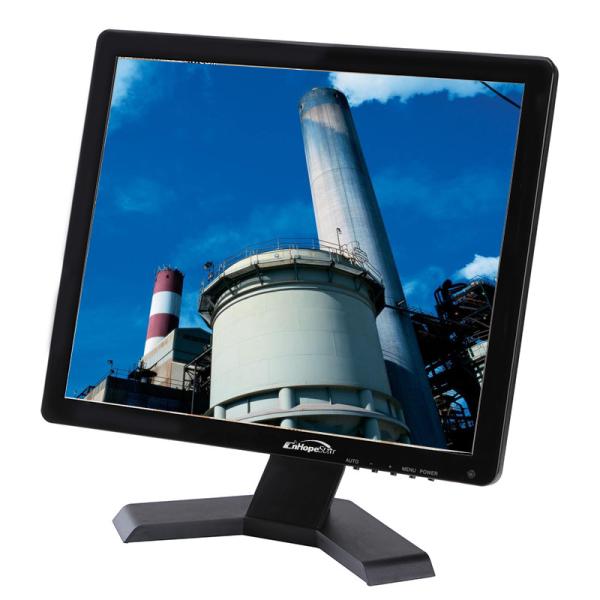 Quality 15 Inch  400cd/m2 LCD Car Monitor 2AV Inputs With Backup Wireless Camera for sale