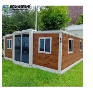 ISO Expandable Prefab Container House Light Weight Structure Galvanized Steel