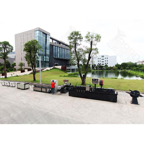 Warehouse logistics ABS PP lean pipe machine for coating plastic on steel pipe
