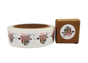 China Matte Lamination Custom Adhesive Labels Scratch - Off With 4 Color Printing on sale