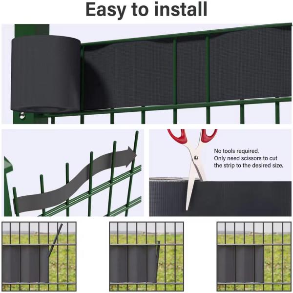Vinyl Garden Strip Fence Privacy Tape UV Resistant For Party Occasions
