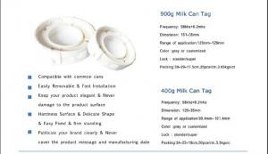 China milk tag  EAS tag on sale