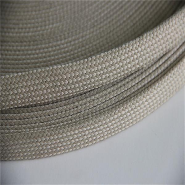 Quality Robust 20mm Polyester Webbing , Woven Elastic Webbing With Pe Rattan for sale