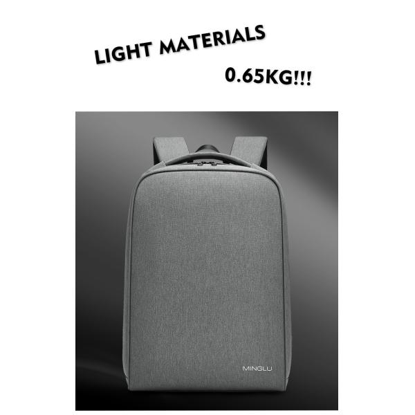 Casual Lightweight Waterproof Business Backpack 20-35L Capacity
