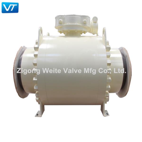 Quality Class 900 Pipeline Ball Valve API6D 30 Inch Trunnion Style Bare Stem for sale