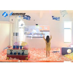Amusement Interactive Projector Games Interactive Wall Throwing Ball 220V