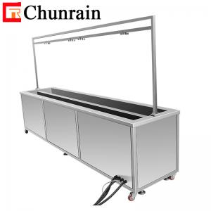 China Chunrain Ultrasonic Blind Cleaner , 3600W 2.0MM Shutter Blind Cleaner on sale