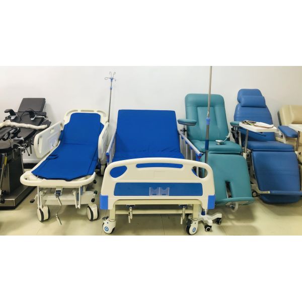 BR-ET003 Instrument Nursing Hospital High Quality Medical Equipment Crash Cart Wheels IV Stand Table Emergency Trolley