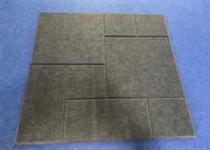 China Eco - Friendly Acoustic Felt Tiles , 600mm*600mm*12mm Sound Reducing Ceiling Tiles wholesale